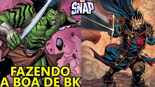 FAZENDO A BOA DE BK COM SKAAR  MARVEL SNAP [upl. by Anah]