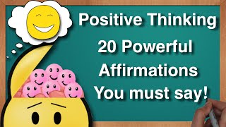 Affirmations for Positive Thinking [upl. by Ase]