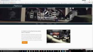 Como Minerar Feathercoin  How to Mining Feathercoin [upl. by Amend412]