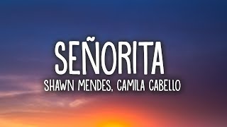 Shawn Mendes Camila Cabello  Señorita Lyrics [upl. by Drawd]