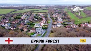 4K 🇬🇧 Epping Forest  by drone 🇬🇧 [upl. by Eintroc]