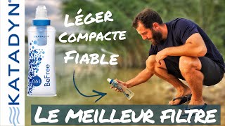 Comment FILTRER et PURIFIER l’eau RAPIDEMENT grâce au filtre KATADYN BEFREE [upl. by Noreen668]