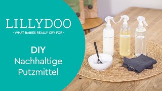 Putzmittel selber machen natürlich amp einfach  LILLYDOO DIY Ideen [upl. by Theola]