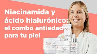 Niacinamida y ácido hialurónico el combo antiedad para tu piel  Farmaciasdirect [upl. by Tarton]