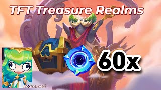 Opening 60 Treasure Realms in TFT  League of Legends [upl. by Laughlin]