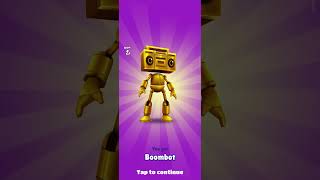 Yutani Harlequin Toad Boombot amp Boombot Portrait unlocked in subwaysurfers shorts [upl. by Etnahsa]