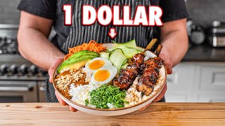 The 1 Dollar Healthy Rice Bowl [upl. by Melda]