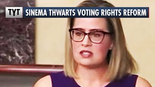 Kyrsten Sinema KILLS Dems’ Voting Rights Reforms [upl. by Noell]