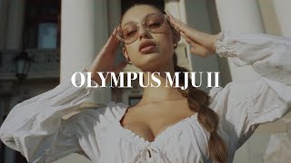 Olympus MJU ii  The Best 35mm Compact Film Camera [upl. by Caspar]