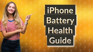 What is the best app to check iPhone battery health [upl. by Kamat25]