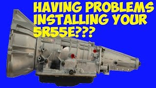 INSTALLATION PROBLEM  2000 FORD EXPLORER XLT 40L V6 WITH 5R55E TRANSMISSION PART 2 OF 3 [upl. by Aicyla468]