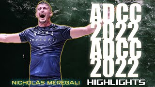 Nicholas Meregali ADCC 2022 Highlights [upl. by Aiekat597]