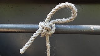 How To Tie A Highwaymans Hitch Knot [upl. by Auhsuj]