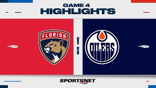 Stanley Cup Final Game 4 Highlights  Panthers vs Oilers  June 15 2024 [upl. by Dacey75]