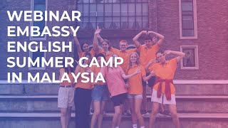 Webinar Embassy English Summer Camp eng [upl. by Teriann]