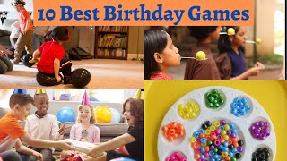 10 Best Birthday Party Games  Kids Party Games  Best Fun Games For Kids [upl. by Ettellocin]