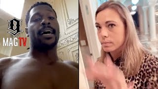 Antonio Brown Kicks quotBMquot Chelsie Kyriss Out Of His House 👟 [upl. by Hellene104]