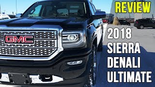 2018 GMC Sierra Denali Ultimate RoadTest Review amp More  McNaught Mondays [upl. by Asilrac618]