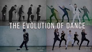 The Evolution of Dance  1950 to 2019  By Ricardo Walkers Crew [upl. by Nodnal]