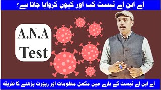 ANA Test  ANA test in Urdu  antinuclear antibody test  what is ANA test and its uses  Pasban [upl. by Giaimo]