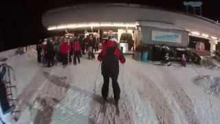 Semmering  Hirschenkogel Piste 3 Kogelabfahrt Nacht [upl. by Dustman800]