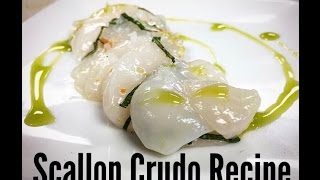 How to Make Scallop Crudo [upl. by Eidson393]