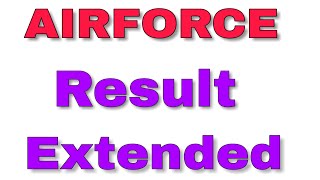 Airforce Airman GroupXYXY 2018 Result Date Extended [upl. by Neiman]