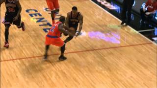 Derrick Roses AMAZING Dime vs the Knicks [upl. by Xed]