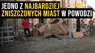 Relacja z LądkaZdroju To jedno z bardziej poszkodowanych miast przez powódź [upl. by Natale]