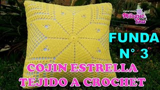 COJIN A CROCHET PASO A PASO Tapestry crochet [upl. by Eugirne578]