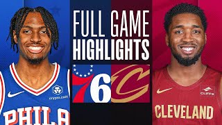 76ERS at CAVALIERS  FULL GAME HIGHLIGHTS  February 12 2024 [upl. by Velleman]