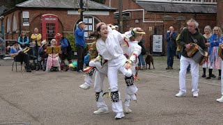 Day of Dance in Ludlow 30th September 2023  Morris dancers in Ludlow [upl. by Kahler]