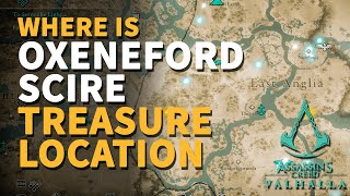 Oxenefordscire Hoard Map Treasure Location Assassins Creed Valhalla [upl. by Danzig620]