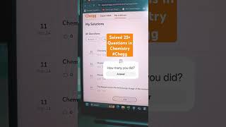 Solving Chegg Chemistry questions chegg chemistry question money cheggpaymentproof [upl. by Keven]