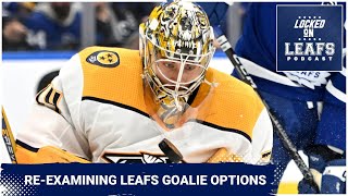 Reexamining the Toronto Maple Leafs goalie options after big day of trades [upl. by Pope14]