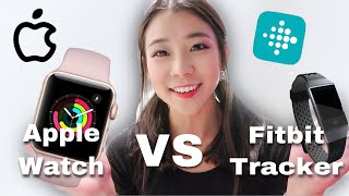 Fitbit VS Apple Watch which watch tracks more steps I wore both for a week to compare [upl. by Duarte]