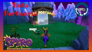 Spyro 3 Reignited  31 Ruta Portuaria 100 Todas las Gemas amp Huevos [upl. by Lydell222]