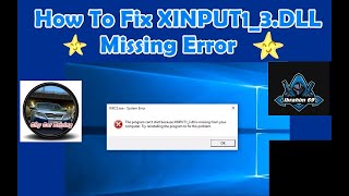 How To Fix xinput13dll Missing Error City Car Driving  2020  Works for Windows 10 81 7 [upl. by Mano]