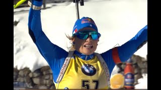 2020  Mondiali Biathlon Anterselva  Individuale  Oro Dorothea Wierer [upl. by Fox]