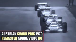 HQ F1 1970 Austrian Grand Prix Österreichring Highlights REMASTER AUDIOVIDEO [upl. by Allit]