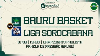 AO VIVO COM IMAGENS  BAURU BASKET X LSB  CAMPEONATO PAULISTA DE 2024 [upl. by Isdnil]