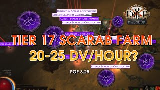 POE 325 T17 Scarab Farm  Day 2 [upl. by Airotal]