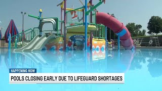 pools closing early due to lifeguard shortage [upl. by Keily733]