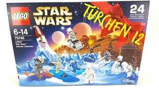 LEGO Star Wars 75146 Adventskalender 2016 Türchen 12  Unboxing amp Review auf deutsch [upl. by Ronni]