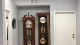 New England Triple Chime Grandfather Clock [upl. by Nnylatsyrc]