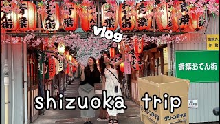 【shizuoka trip】真夏のしぞーかおでん旅は灼熱40℃との戦いだった！けど、最高だ！vlog女子旅癒し旅爆食旅おでんはしご酒 japan [upl. by Aretse]