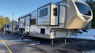 2021 Salem Hemisphere Elite 36FL Front Living Fifth Wheel Tour  Tri State RV Anna IL [upl. by Enovad]