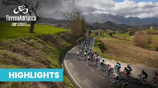 TirrenoAdriatico 2023  Stage 5  Highlights  Morro dOro  Sarnano  Sassotetto [upl. by Mccormick]