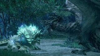 Zinogre vs Rathalos Rathian Monster hunter rise sunbreak turf war [upl. by Enilrae970]