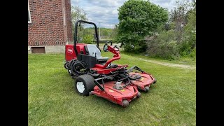 2000 Toro Groundsmaster 3500D Sidewinder [upl. by Mavilia]